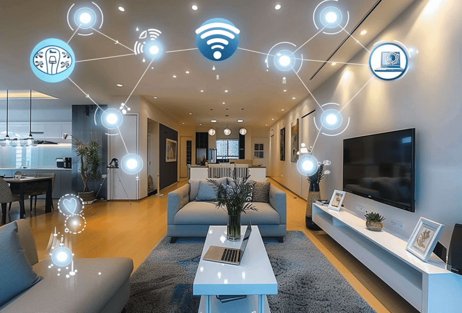 Smart Home Architecture with Integrated Technology | A southern Light ...